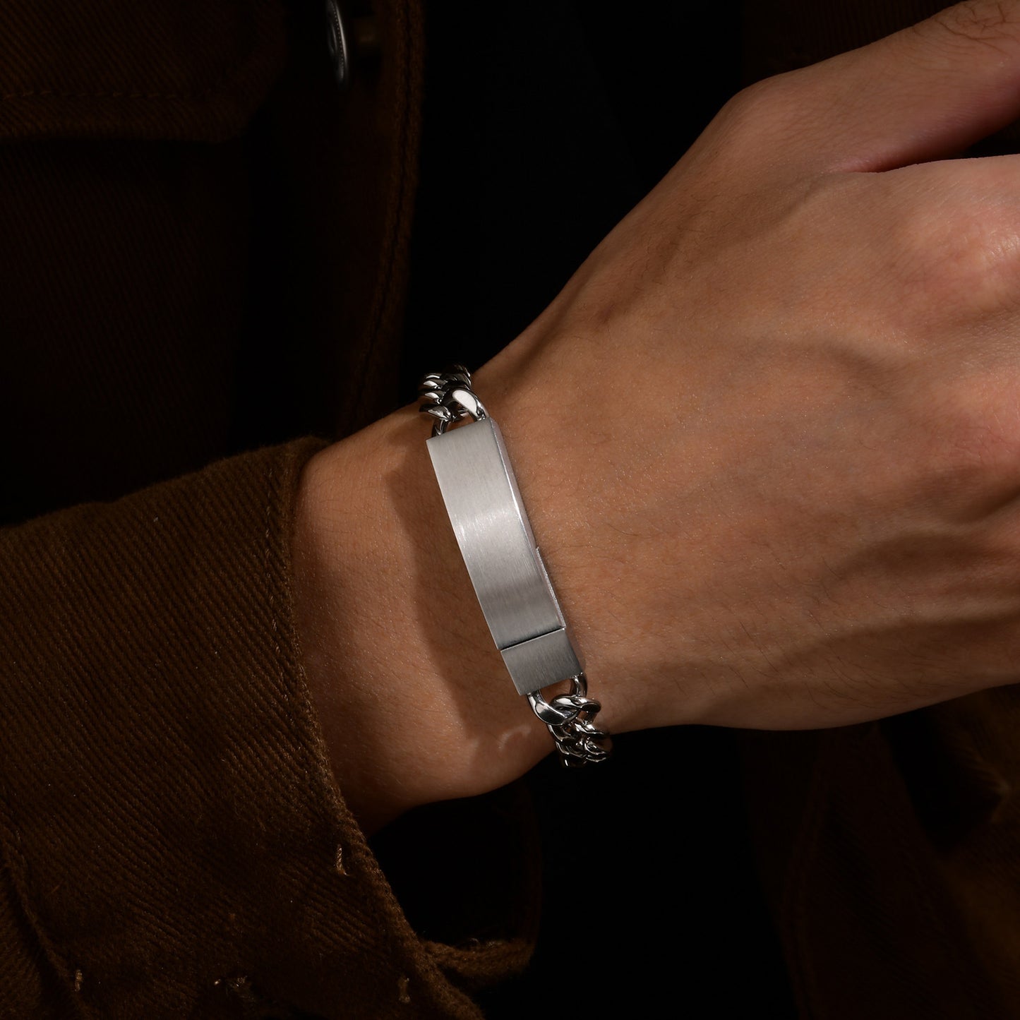 Cross-Border European and American Hip-Hop Tide Bracelet for Men