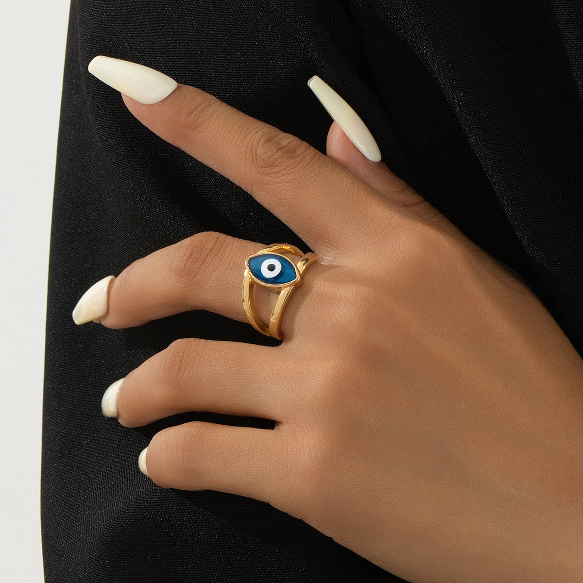 Fashionable Devil's Eye Women's Ring by Planderful
