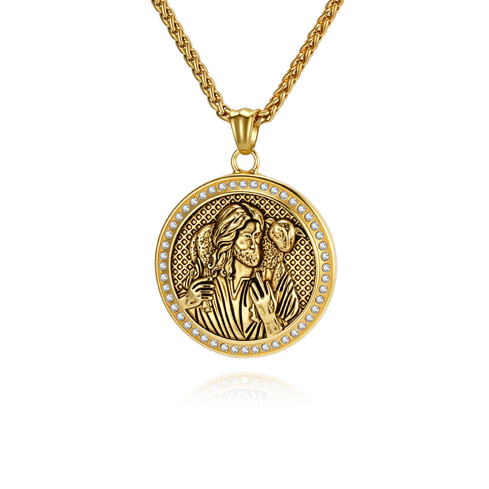 Stainless Steel Vintage Necklace