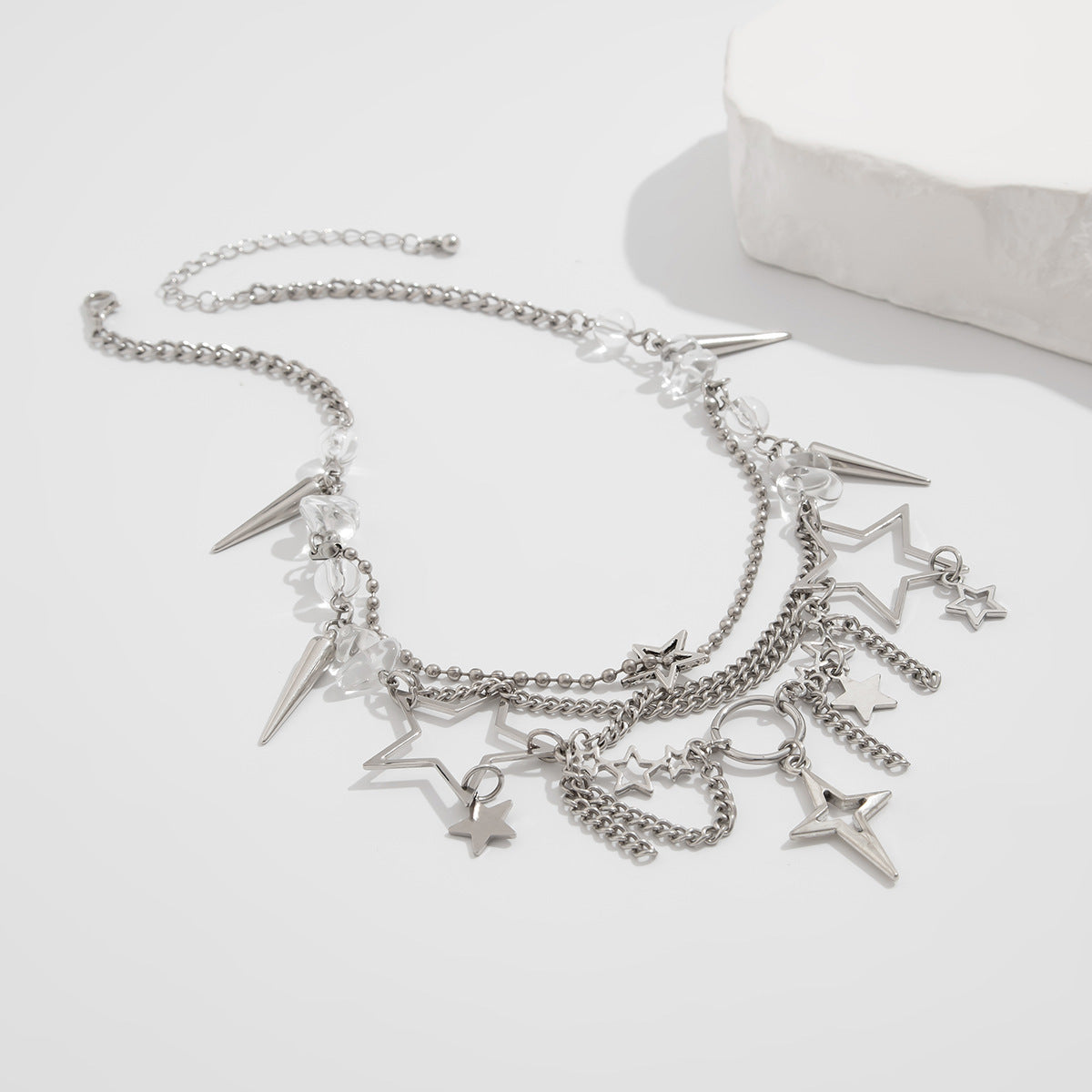 Planderful Vienna Verve Necklace – Unique Tetragonal Star Pendant