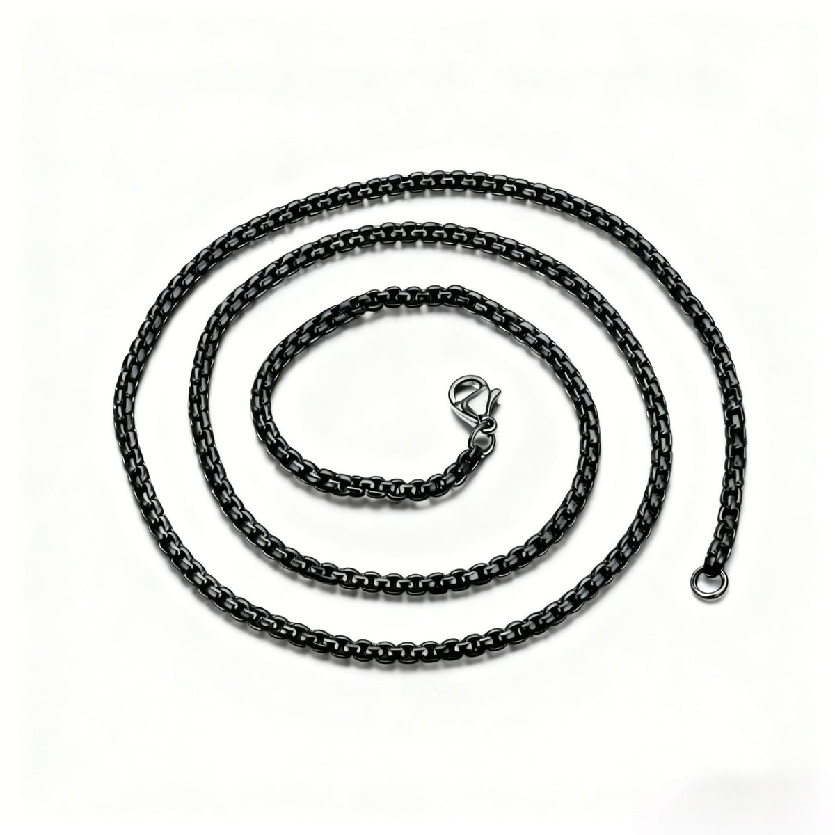 Engraved Verse Pendants & Chains — Silver or Black
