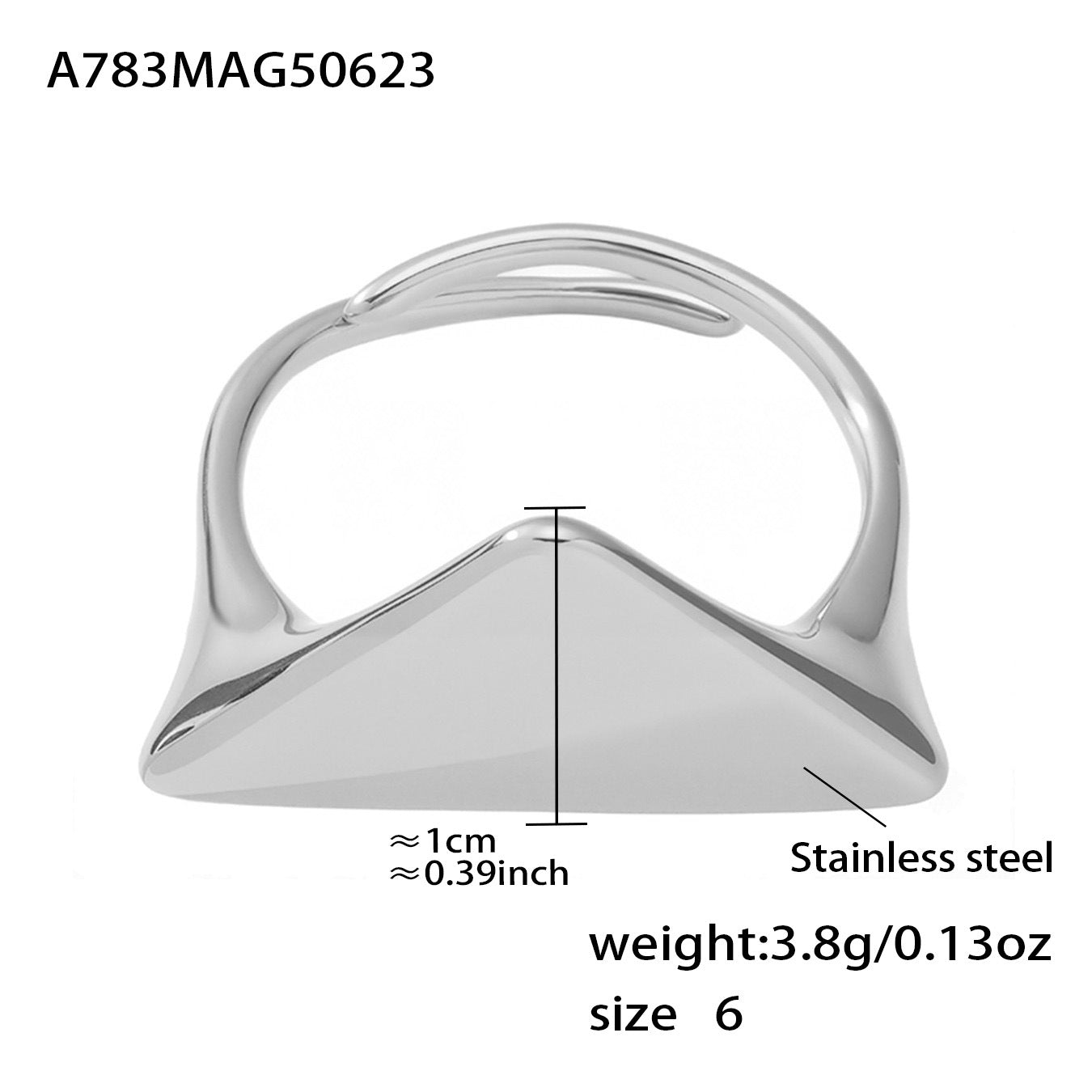 Planderful Titanium Color Ring Everyday Genie For Her