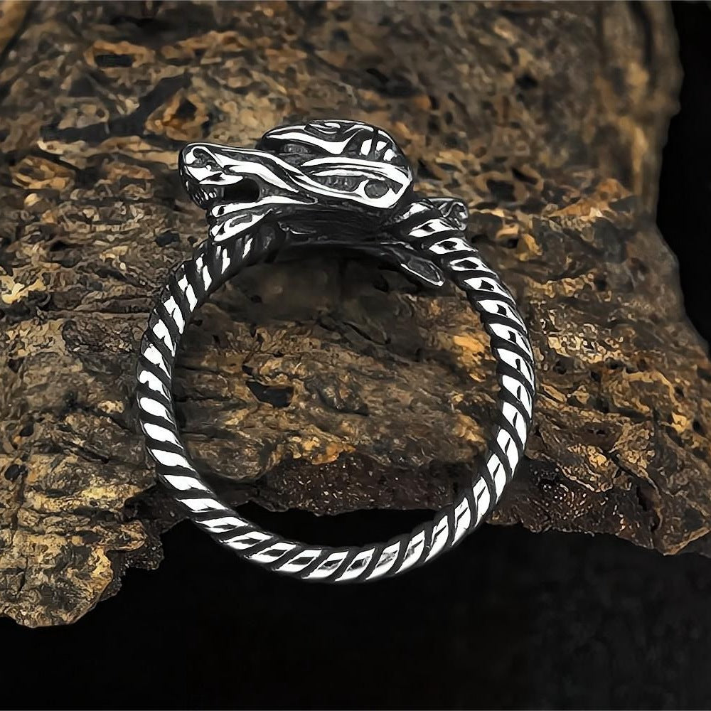 European And American Jewelry Wholesale Men's Titanium Steel Ring