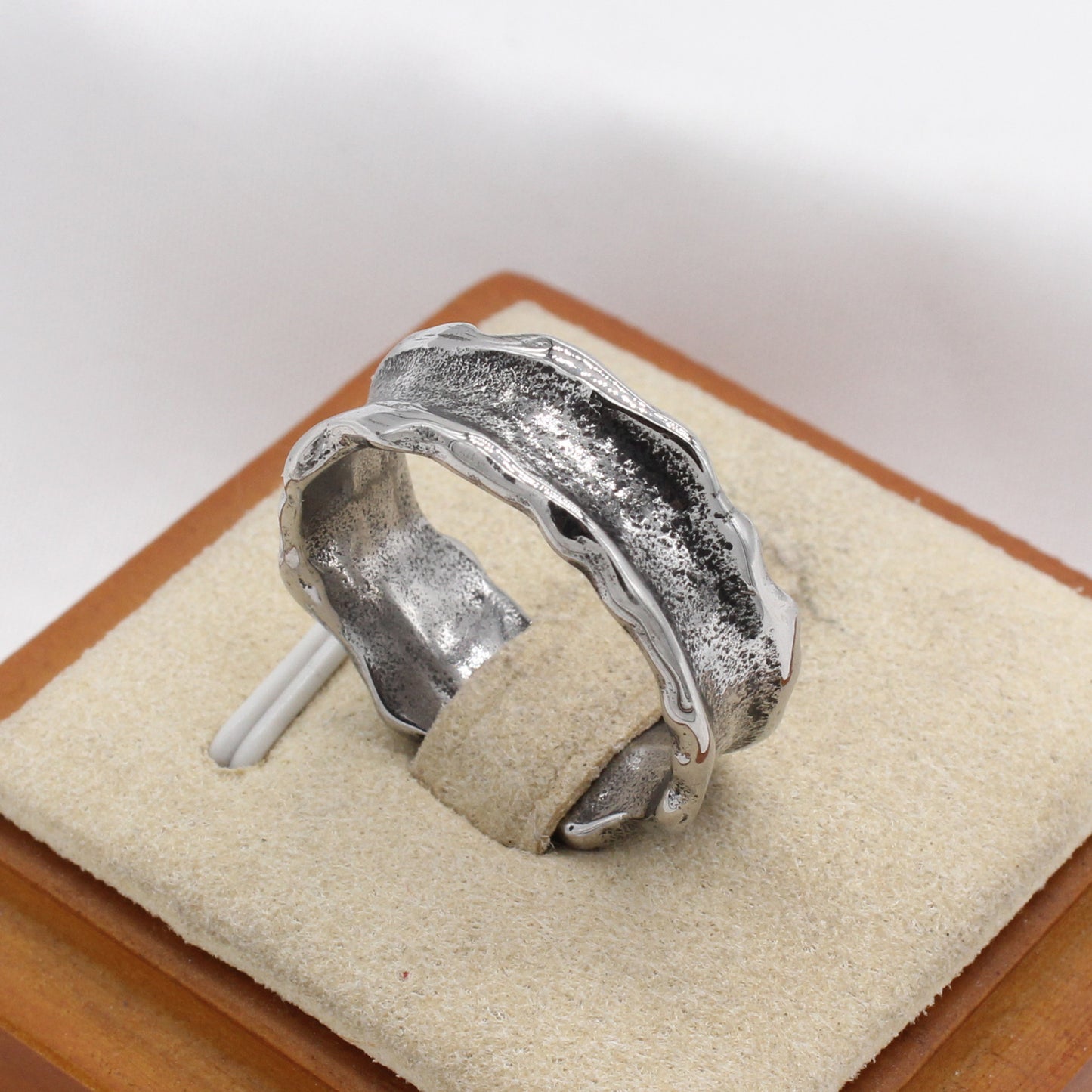 Planderful Jewelry Personalized Retro Steel Ring For Men