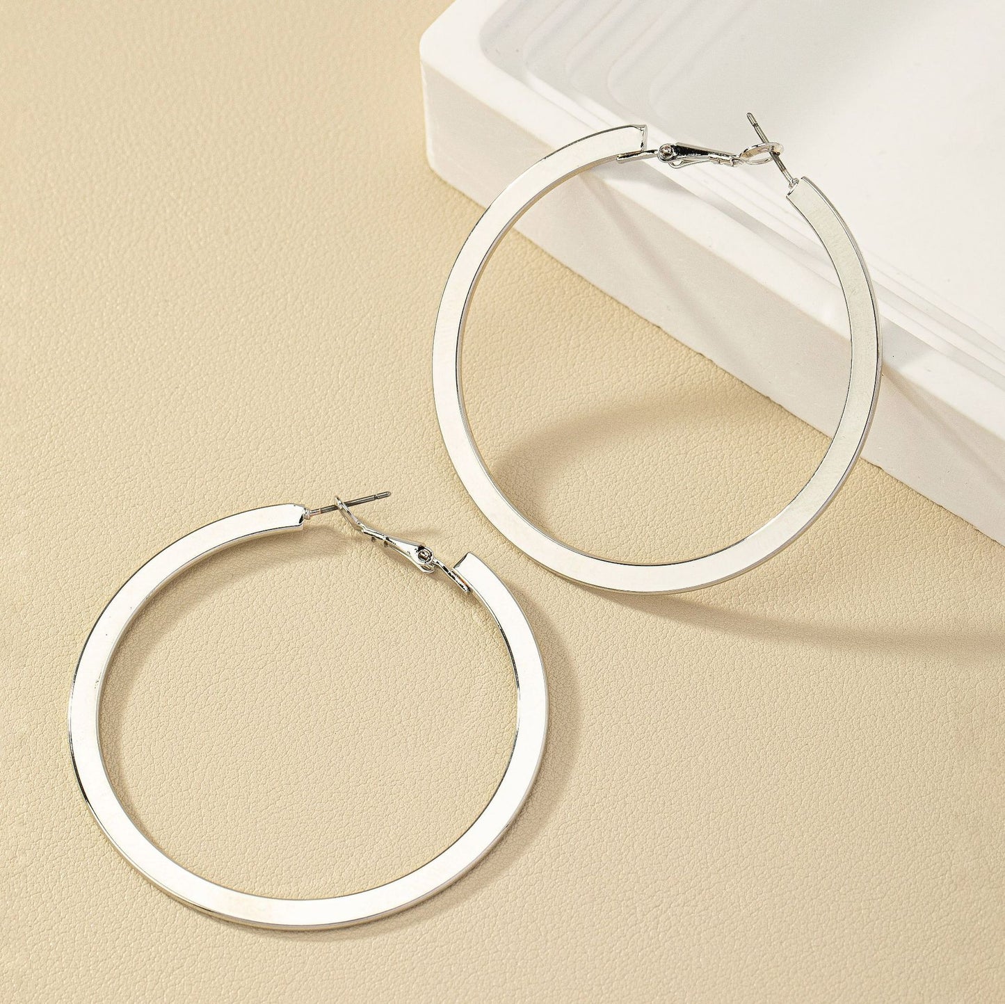 Chic Cold Breeze Hoop Earrings - Vienna Verve Collection