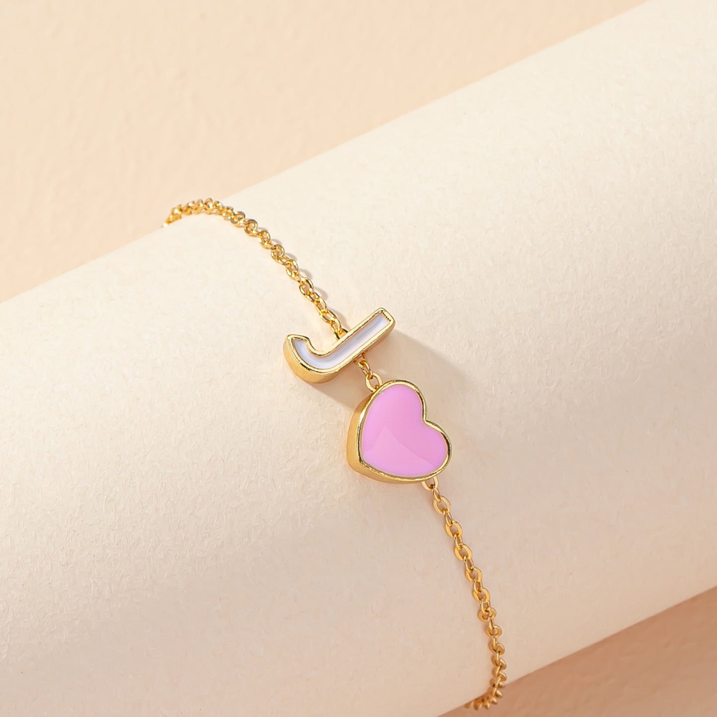 Elegant Vienna Verve Heart Bracelet with Cold Wind Design