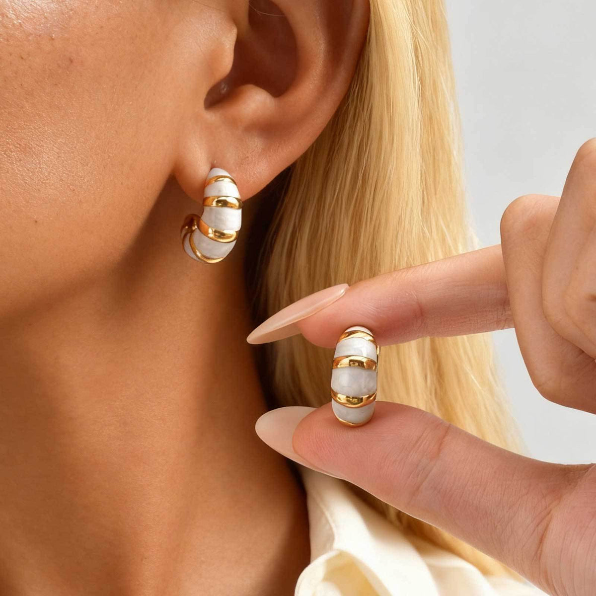 Modern Stainless Steel Earrings — Multiple Styles