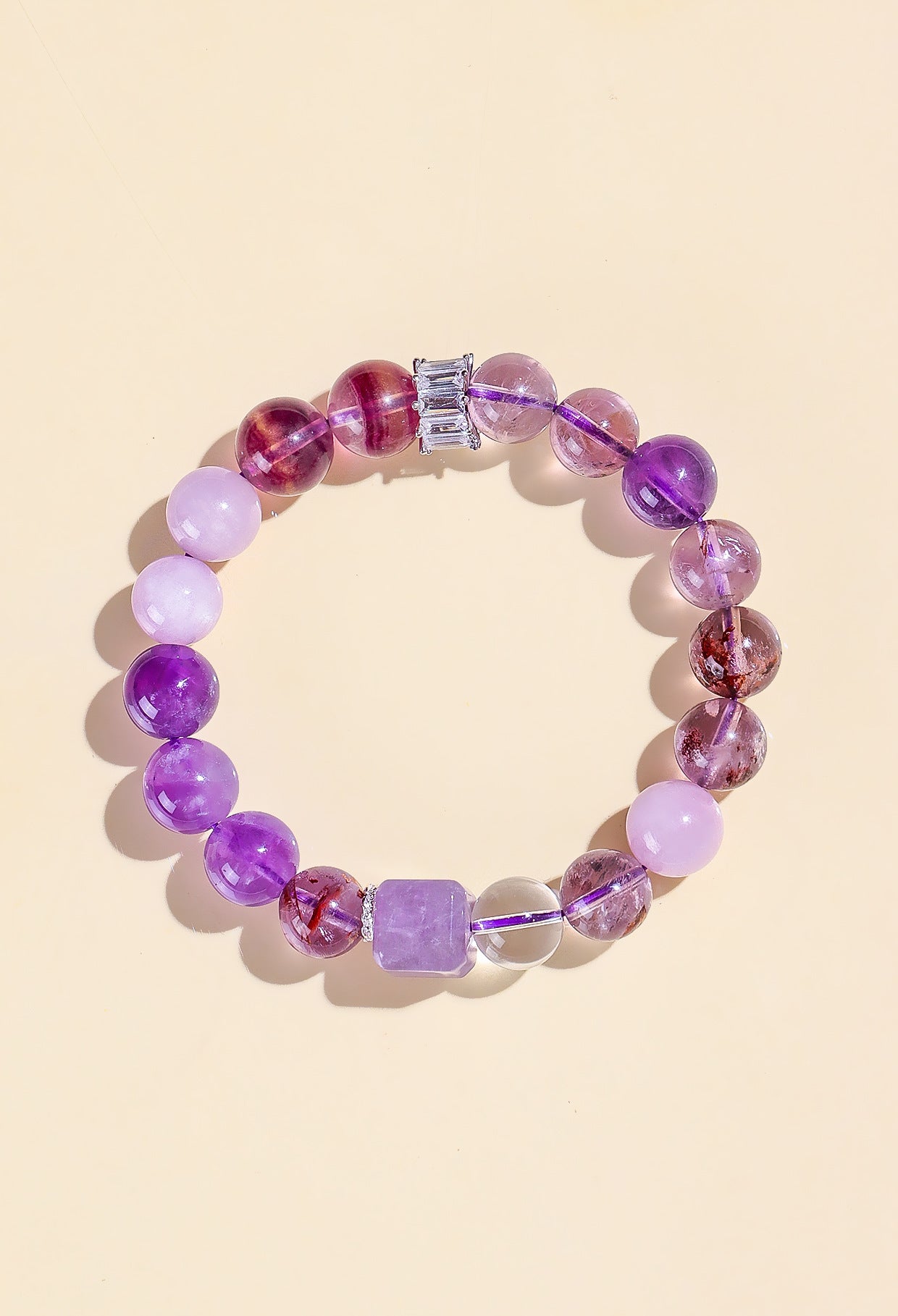 Planderful Fortune's Favor Amethyst Bracelet – Elegant Dreamy Design