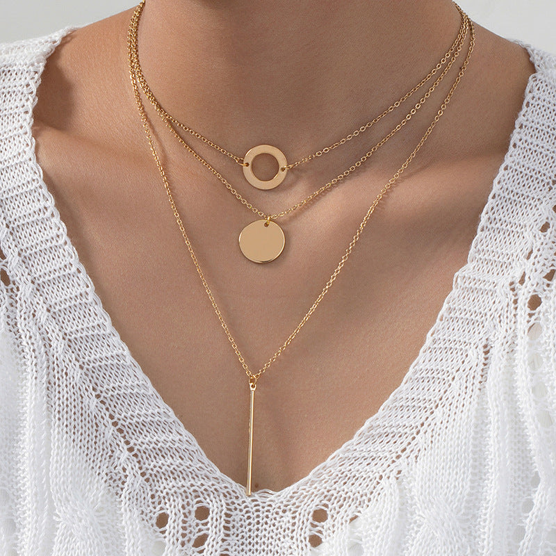 Planderful Vienna Verve Necklace – Creative Three-Layer Design