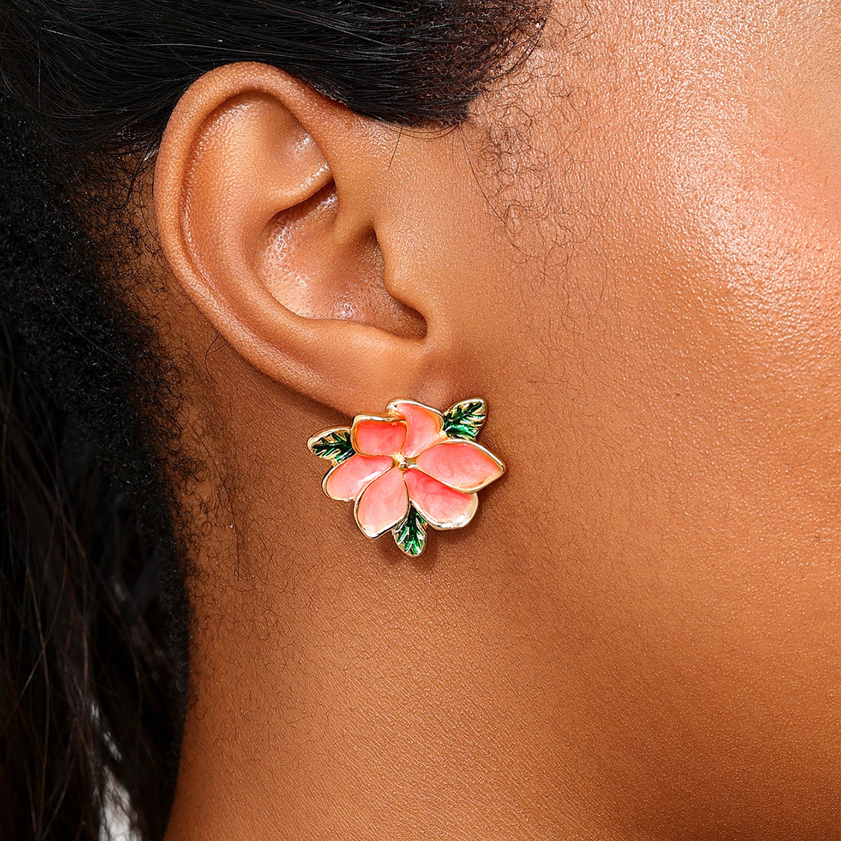 Planderful Vienna Verve Earrings – Chic Temperament Fresh Metal Design