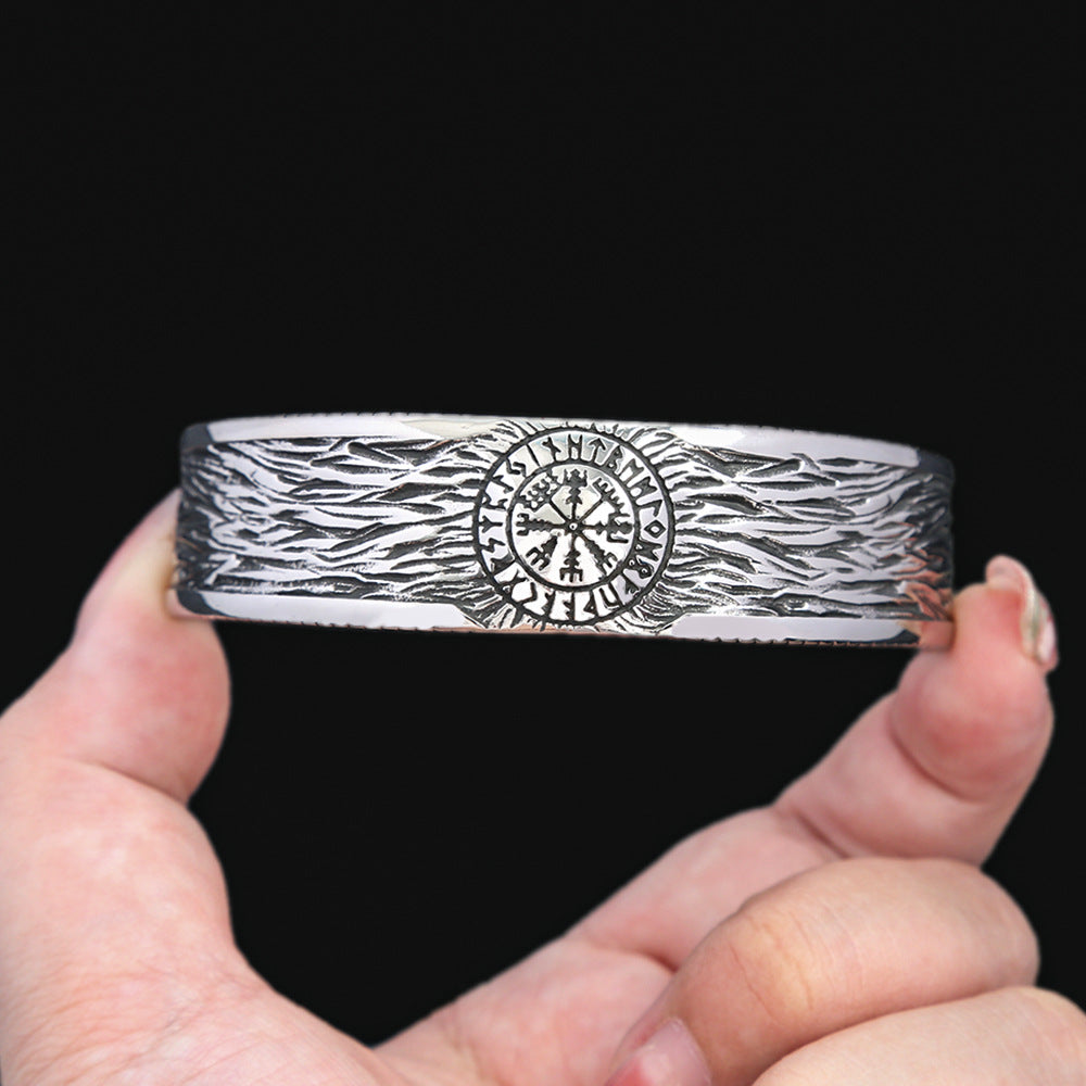 Cross-Border Jewelry Nordic Mythology Viking Stainless Steel Bracelet