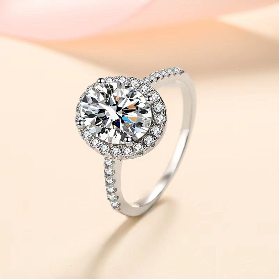Marriage Proposal 925 Sterling Silver Women's Ring