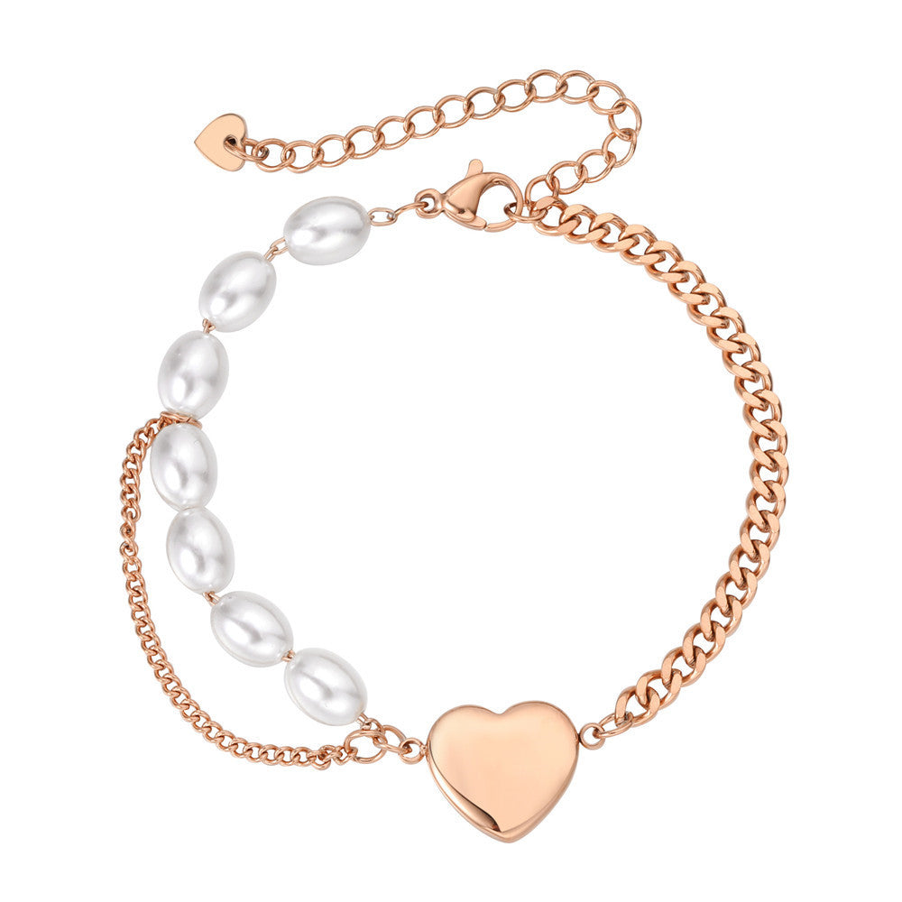 Planderful Pearl Bracelet for Women Everyday Elegant Statement Jewelry With Timeless Chic