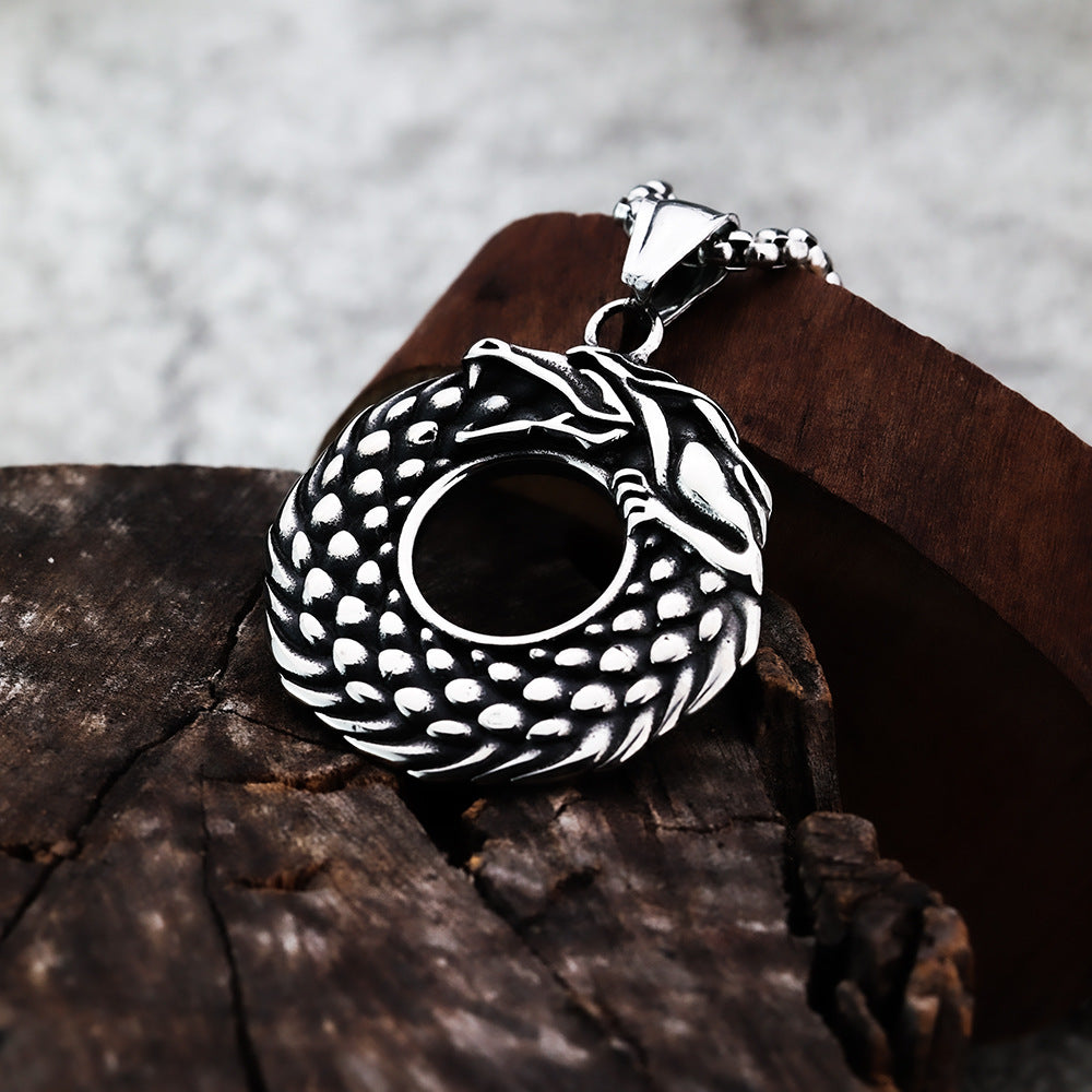 Simple Personality Men's Pendant Viking Stainless Steel Jewelry