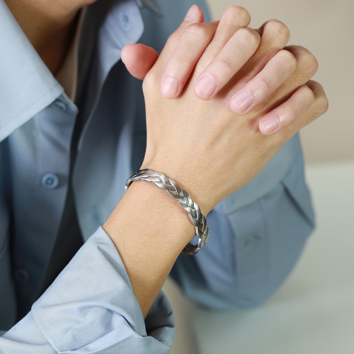 European And American Cross-Border Open Bracelet For Men