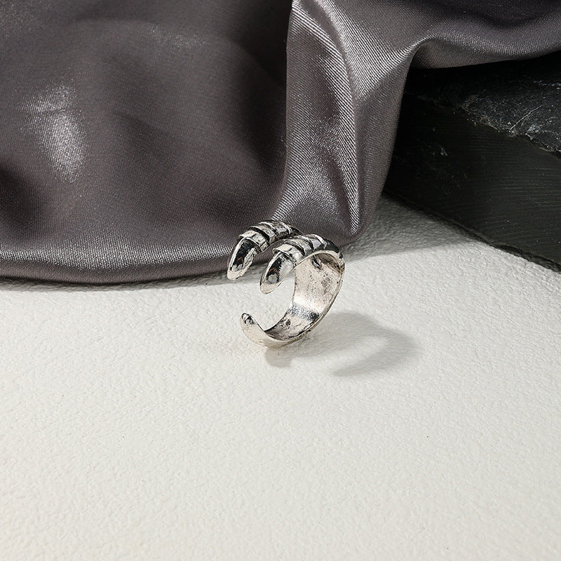 Retro Metal Crab Design Ladies Ring - Vienna Verve Collection