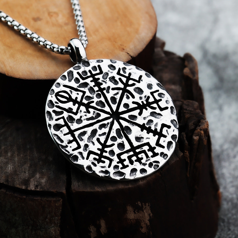 European And American Style Retro Compass Pendant Jewelry