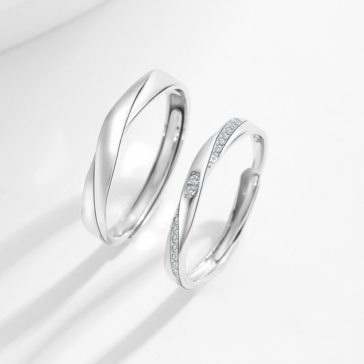 Mobius 925 S925 Sterling Silver Ring