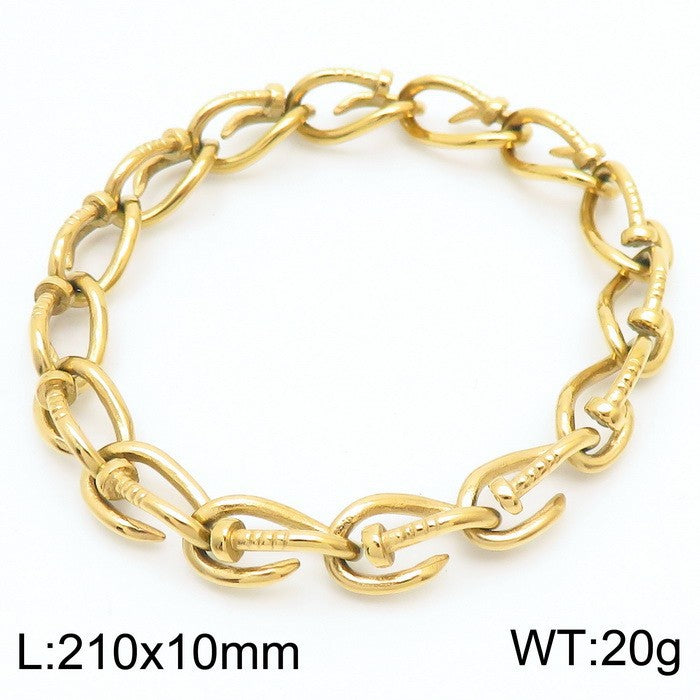 Planderful Everyday Genie Spiny Nail Bracelet for Men