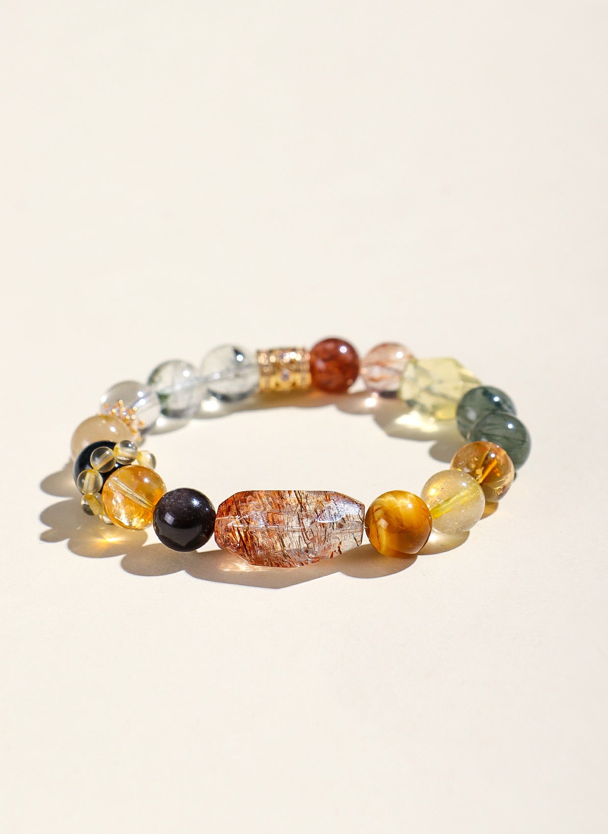 Planderful Fortune's Favor Bracelet – Elegant Crystal Beaded Design