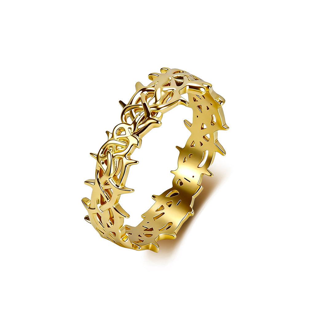Modern Stainless Steel Ring — Gold / Silver