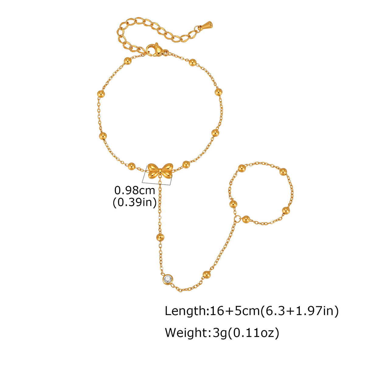 Adjustable Stainless Steel Bracelet Unisex