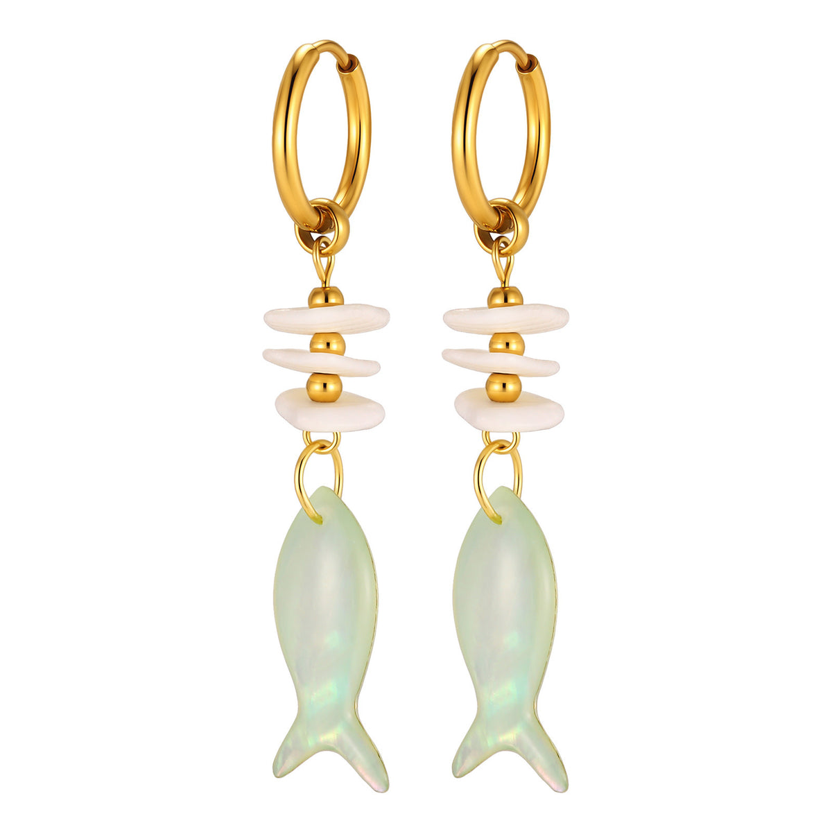 Modern Stainless Steel Earrings