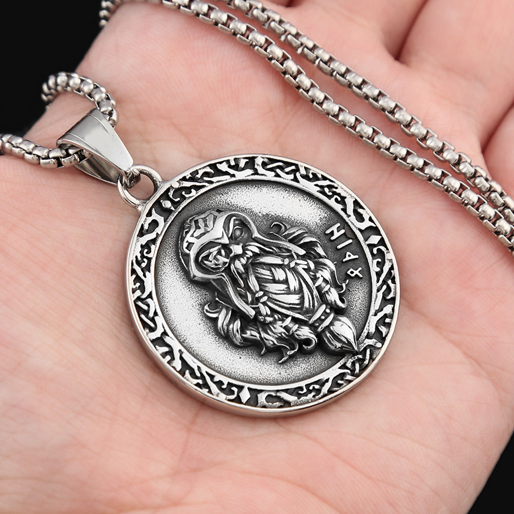 Foreign Trade New Pirate Avatar Pendant Necklace Jewelry for Men