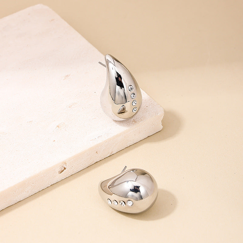 Wholesale Simple Water Drop Earrings with Joker Pendant