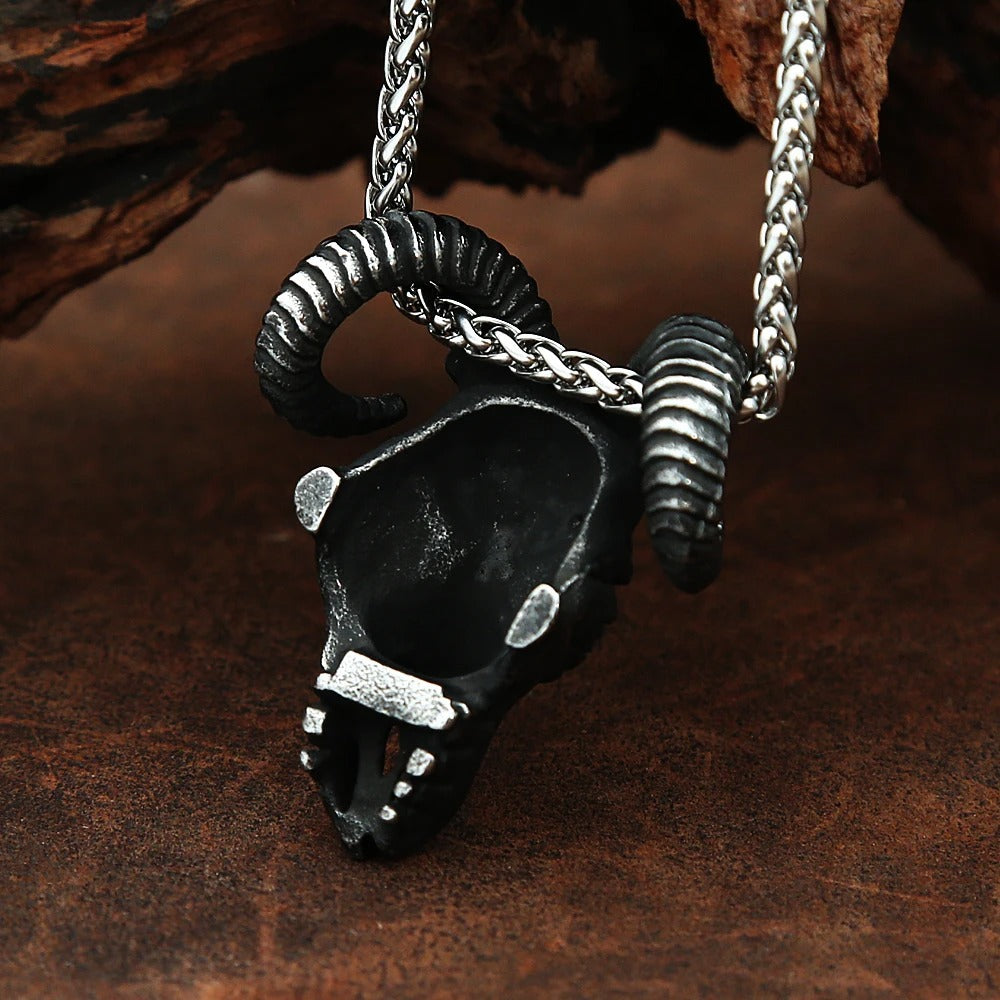 Vintage Skull Stainless Steel Men's Ring
