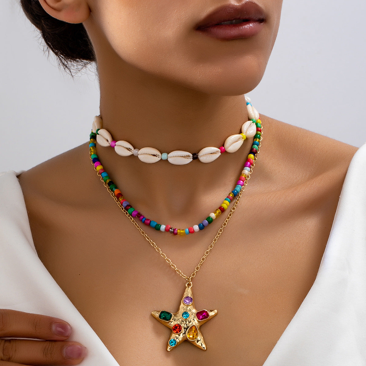 Planderful Vienna Verve Necklace – Bohemian Beach-Inspired Design