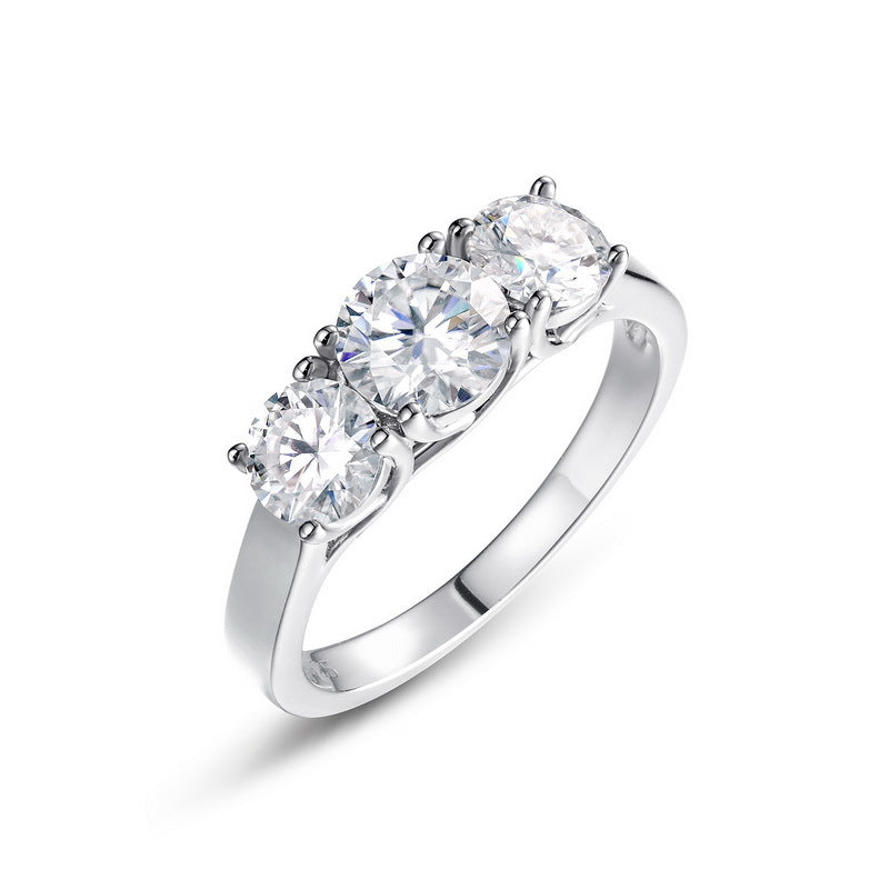 S925 Sterling Silver Moissanite Signature Jewelry Collection