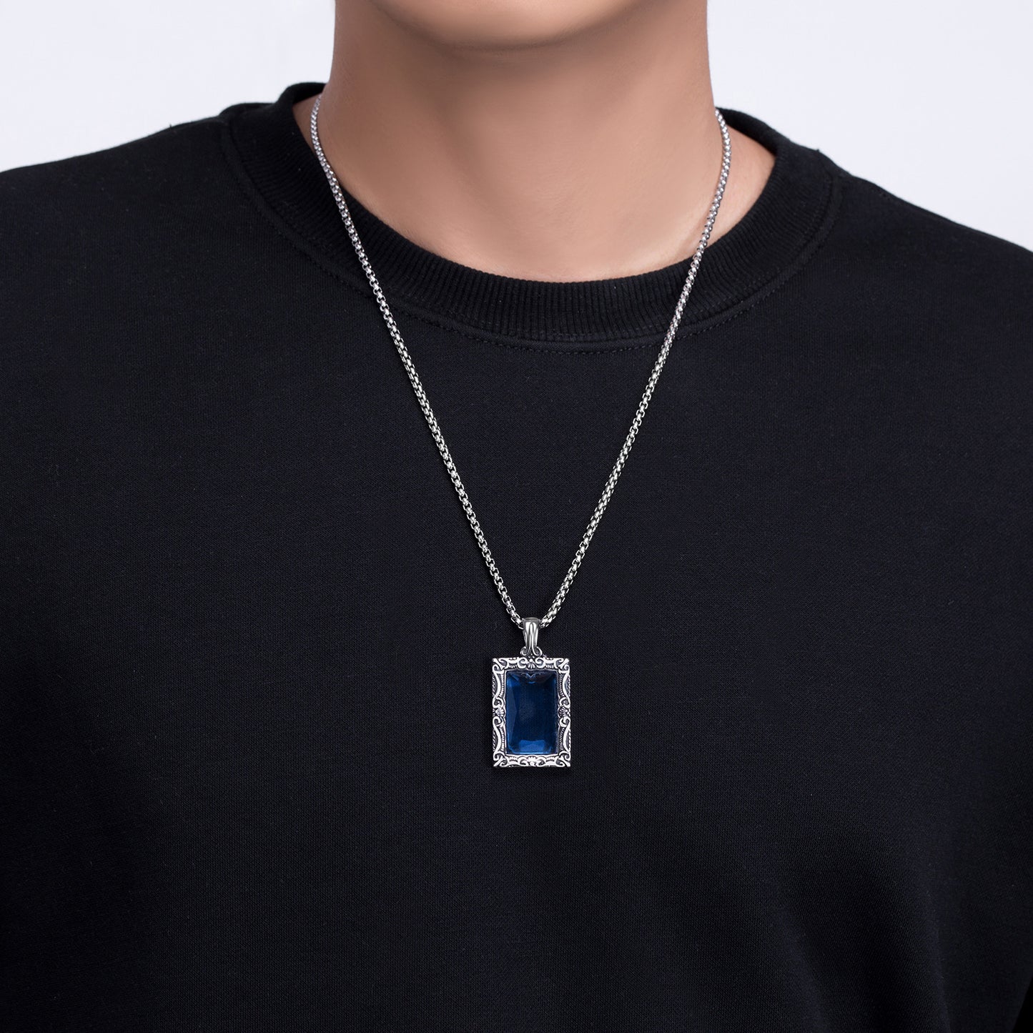 Steel Necklace – Vintage Everyday Wear