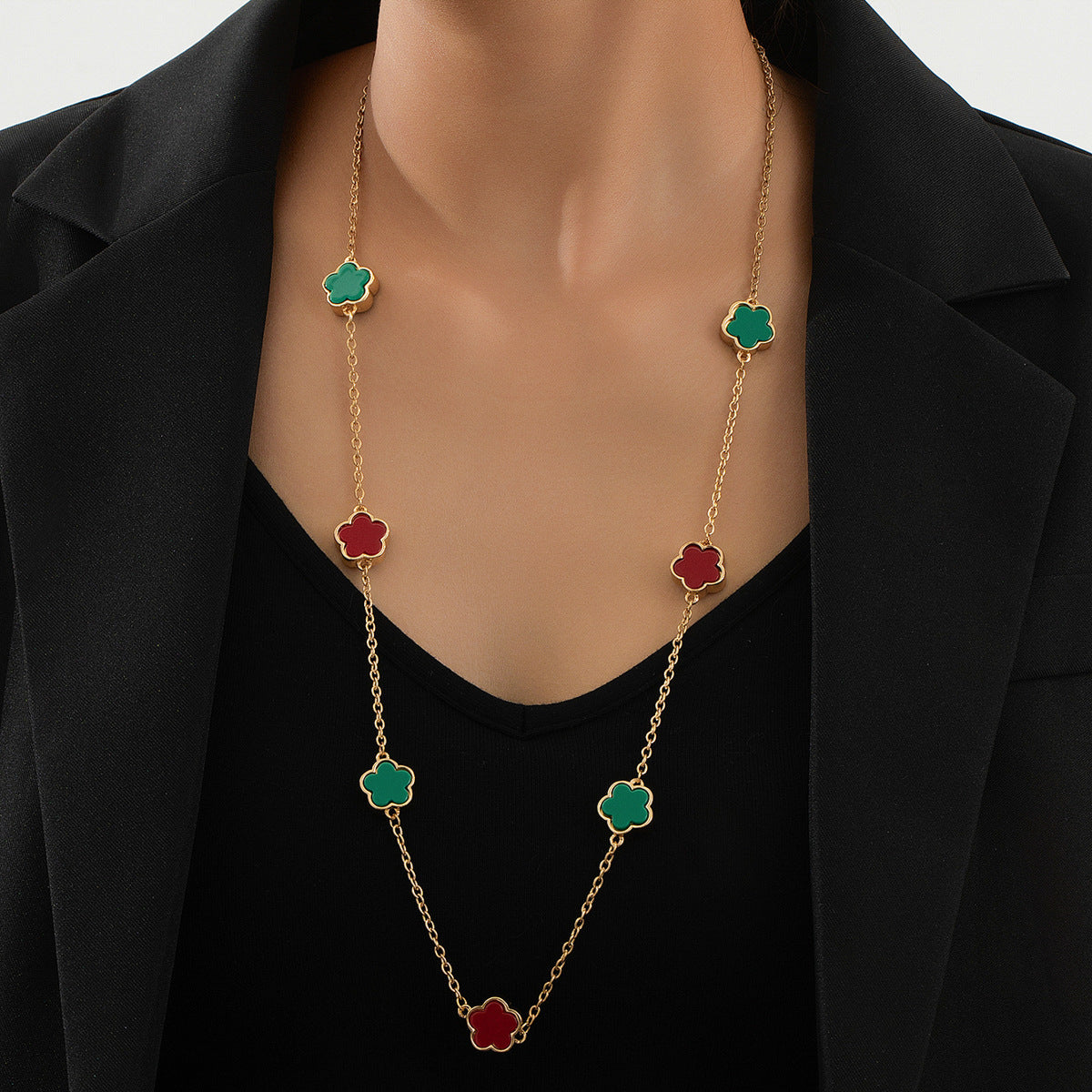 Planderful Vienna Verve Necklace – Elegant Long Sweater Chain Design