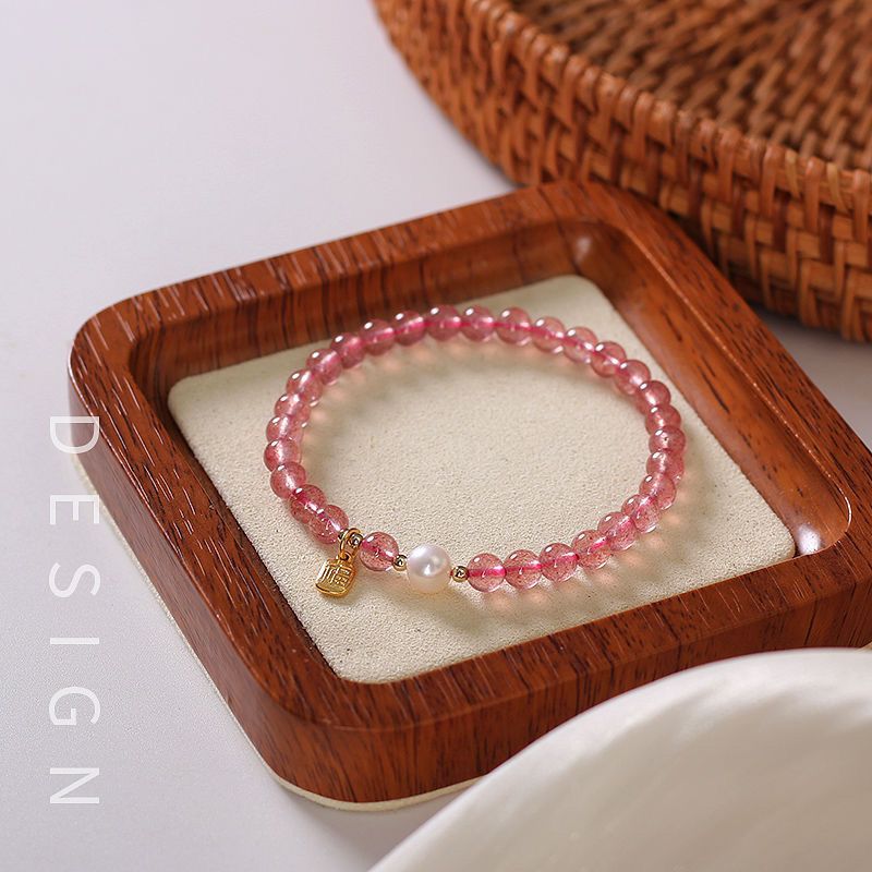 Luxurious Sterling Silver Crystal and Pearl Bracelet - Fortune's Favor Collection