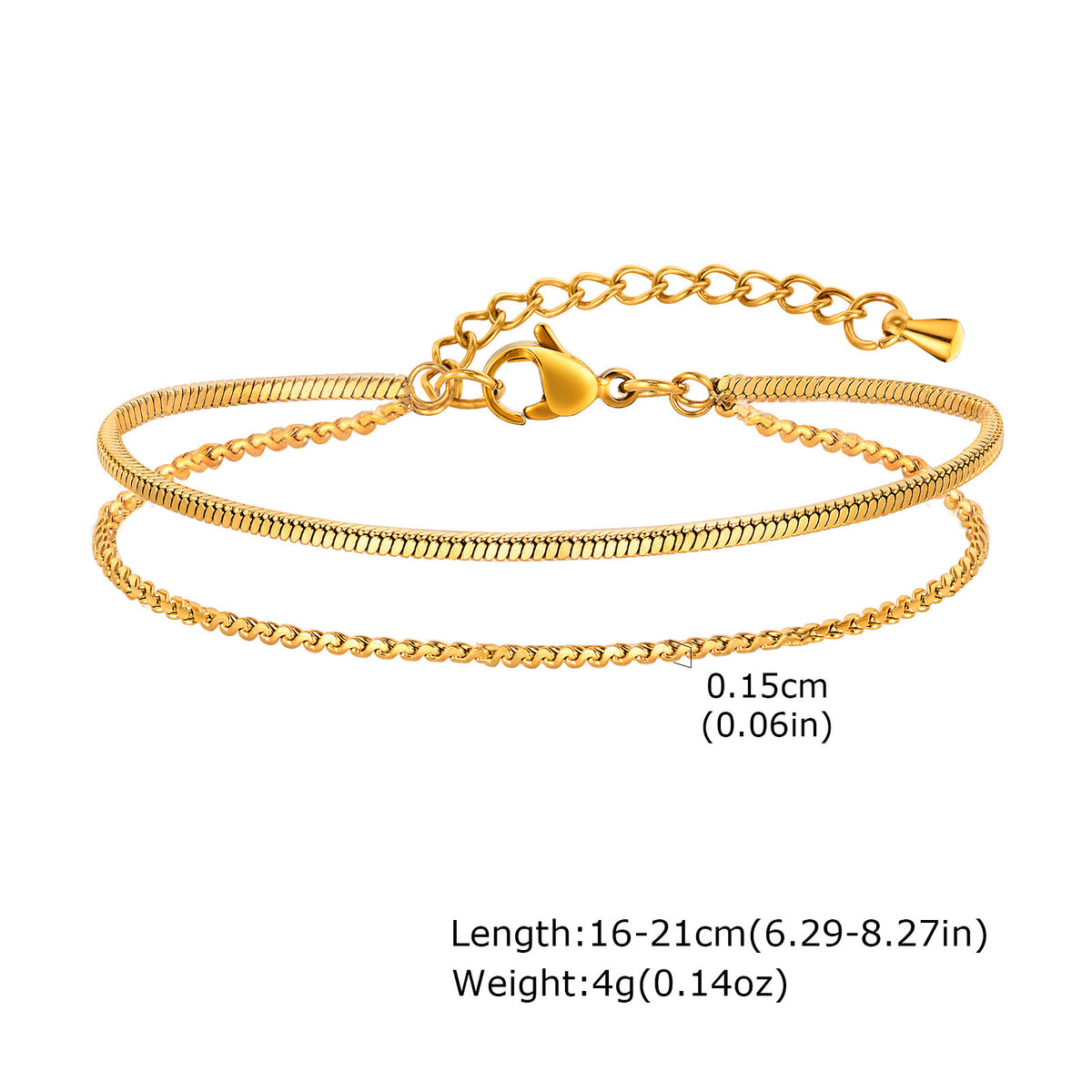 Snake Stainless Steel Bracelet
