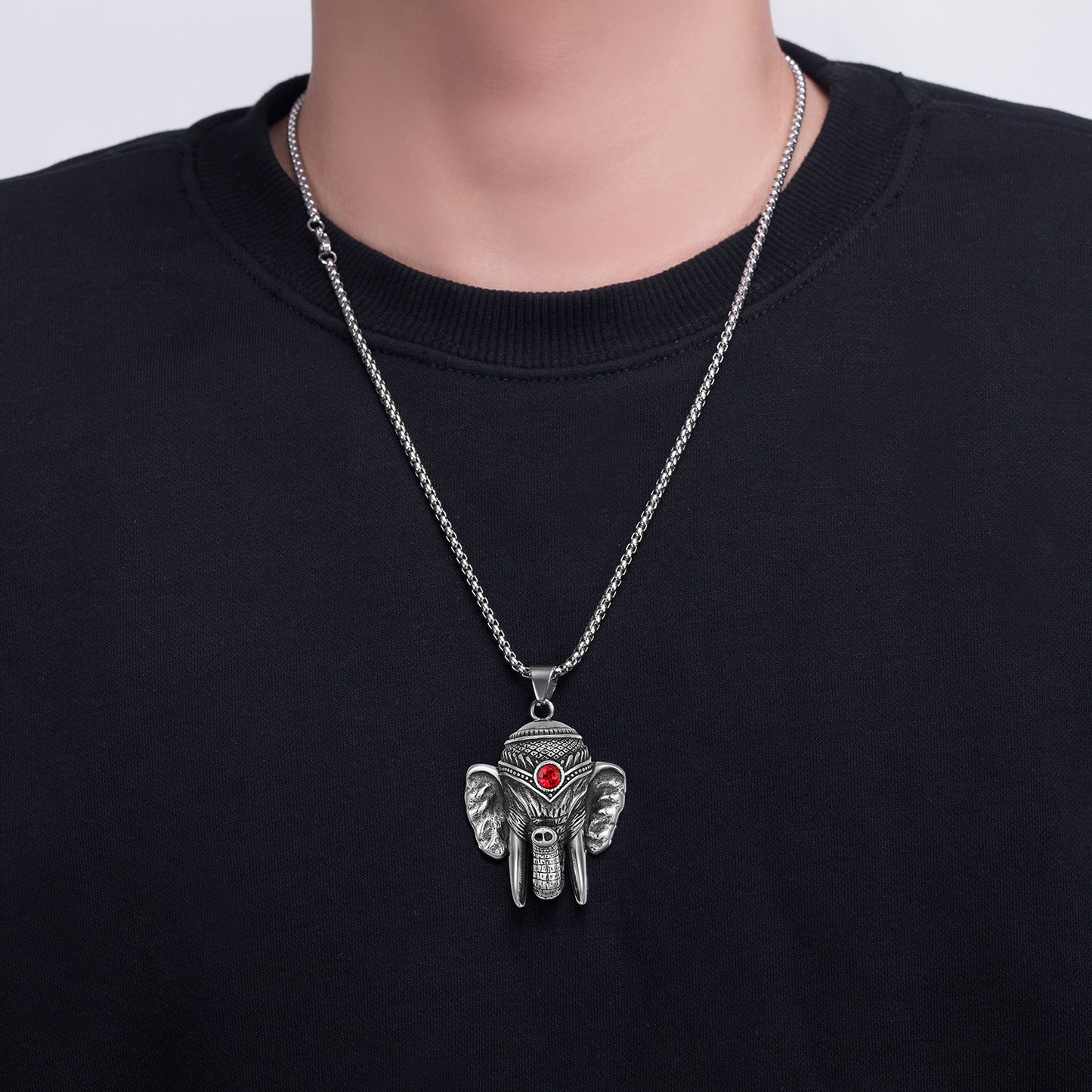 Steel Necklace – Statement For Men