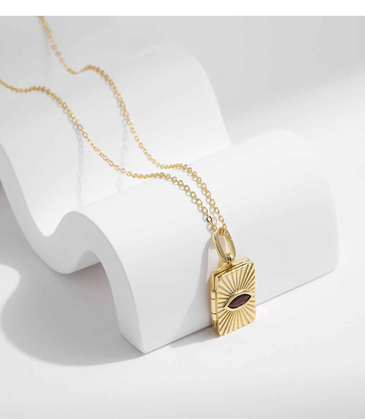 925 Sterling Silver Heart Letter Necklace