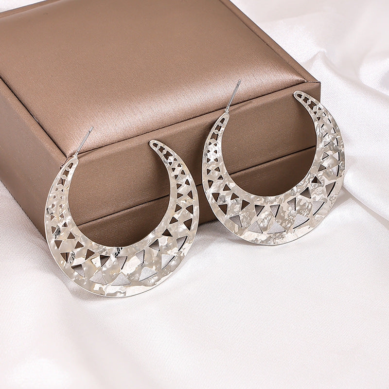 Moonlit Melody Statement Earrings