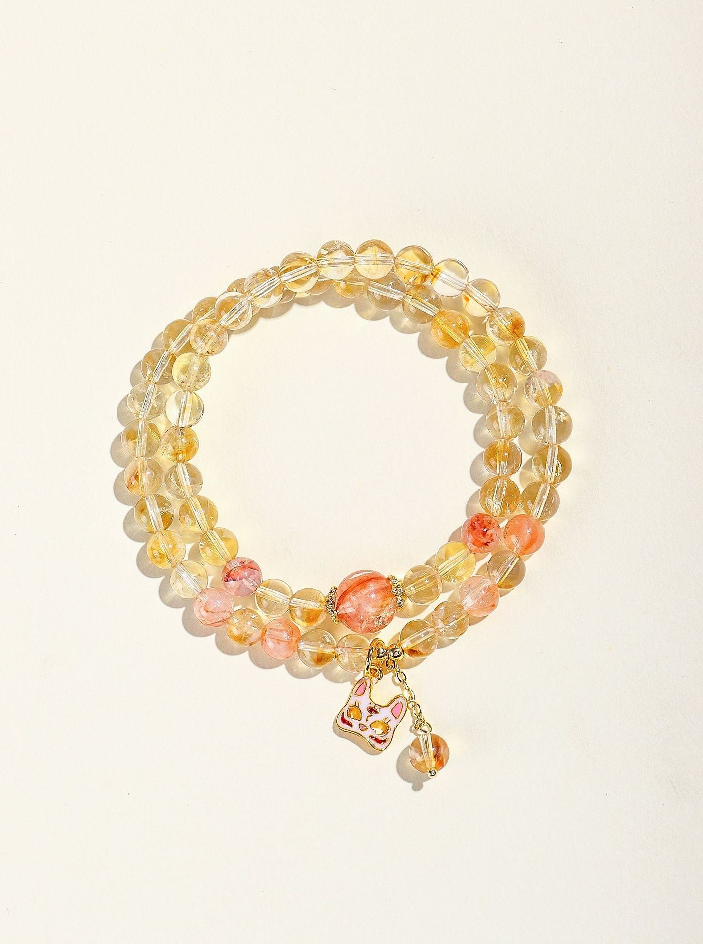 Planderful Fortune's Favor Bracelet – Elegant Crystal Beaded Design