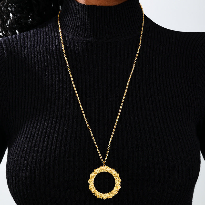 Planderful Vienna Verve Necklace – Stylish Hip-Hop Metal Design
