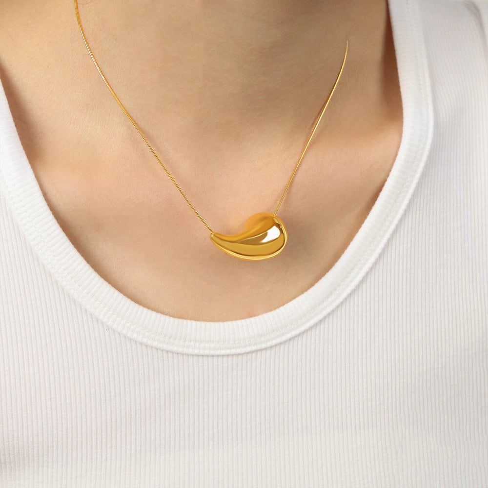 Joker Niche Personality Drop Pendant Clavicle Chain Necklace