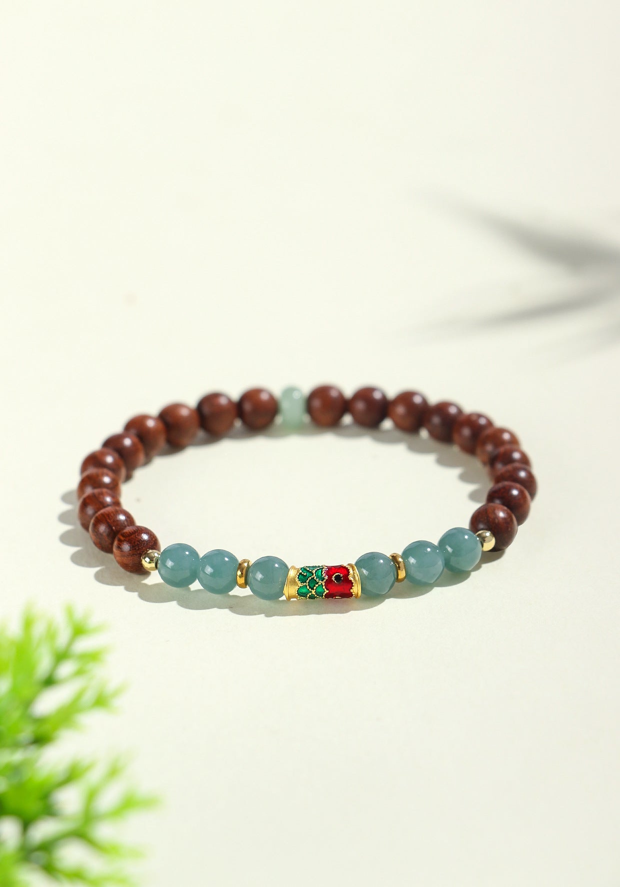 Planderful Fortune's Favor Bracelet – Retro National Style with Good Luck Koi Design