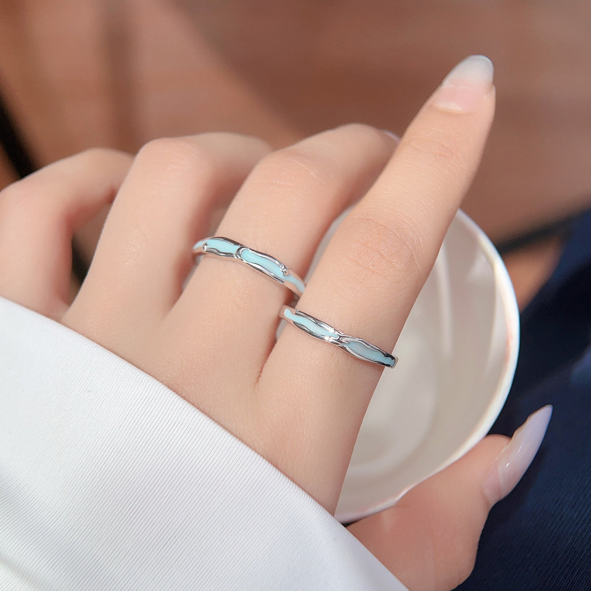 Star Moon S925 Sterling Silver Ring