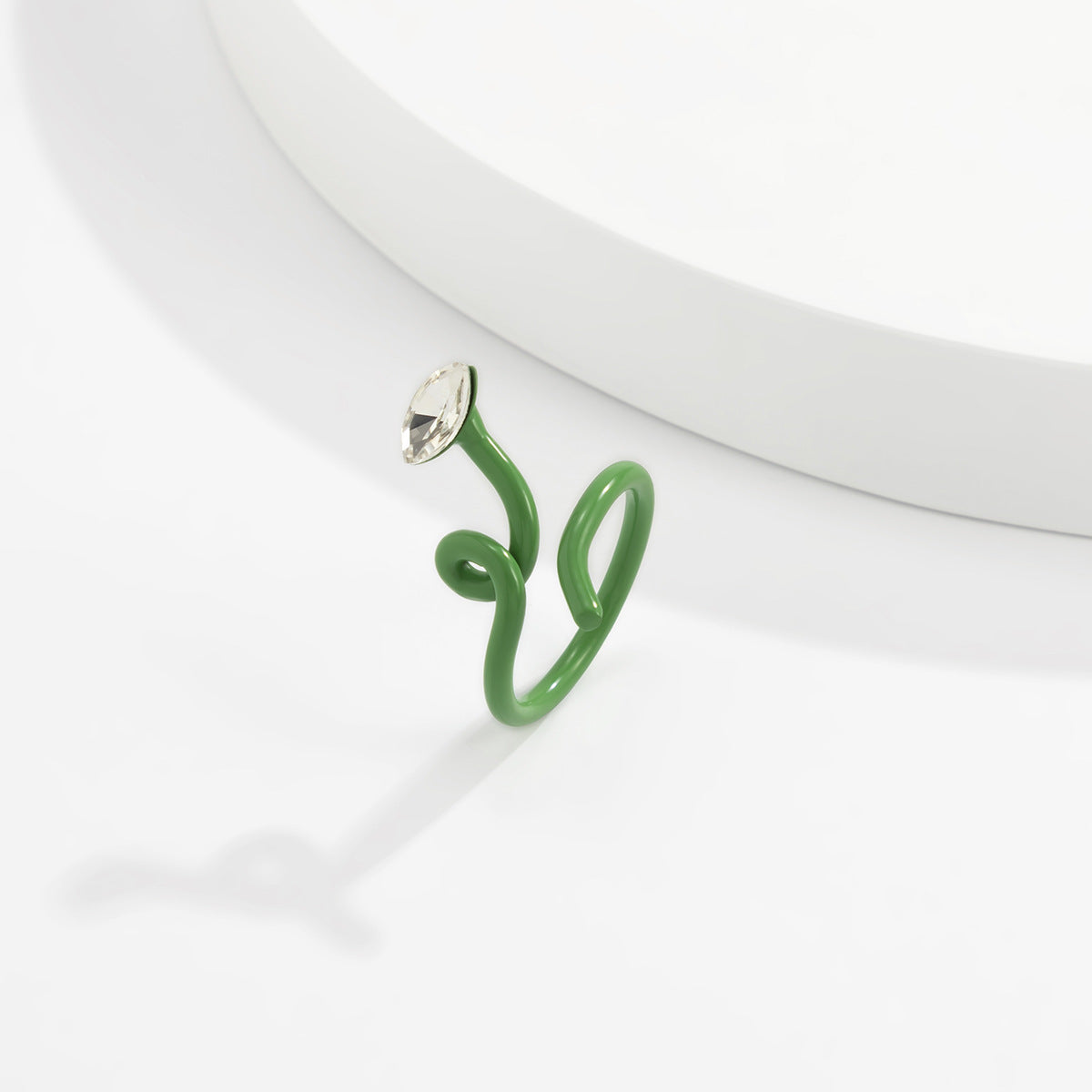 Colorful Crossover Ring with Vienna Vibe