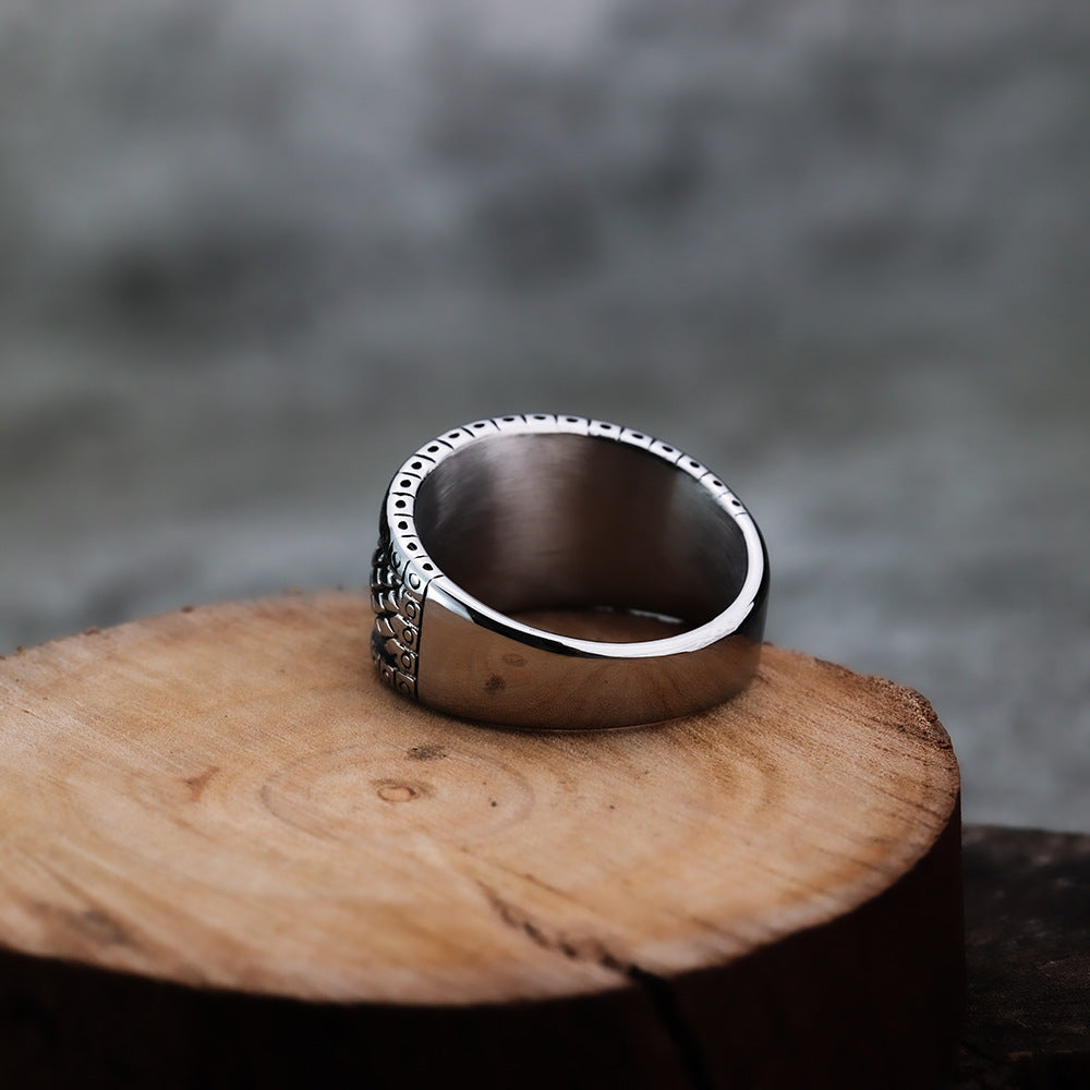 European And American Personalized Ring, Snake Design For Men