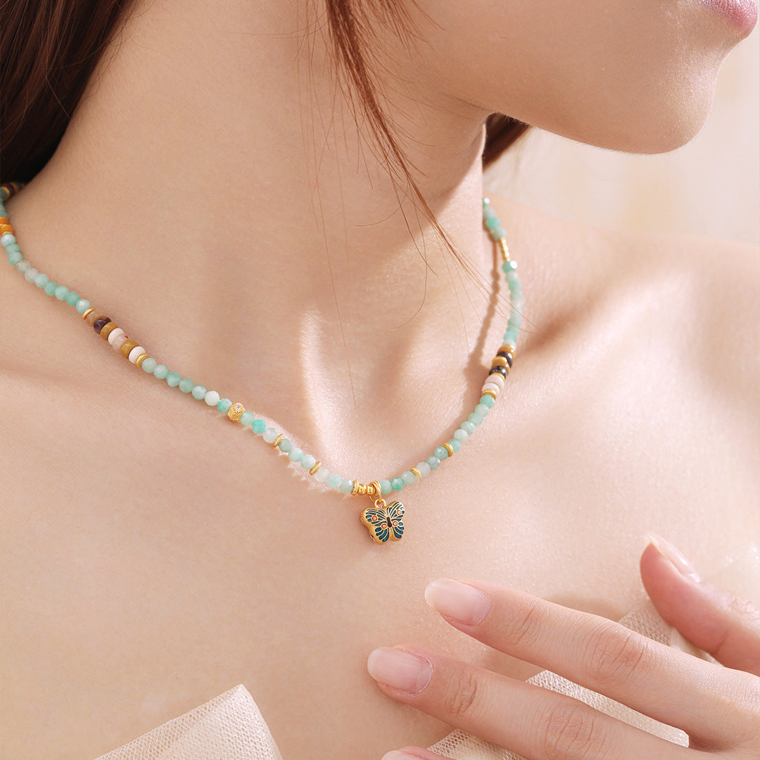 Sterling Silver Butterfly Necklace