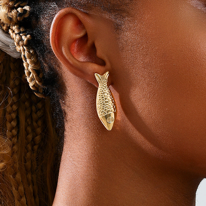 Planderful Vienna Verve Earrings – Fashionable Cute Cartoon Design