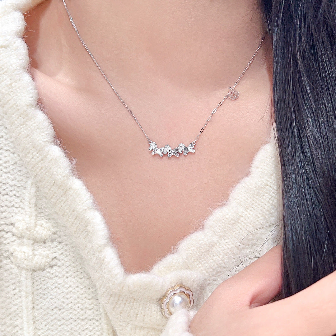S925 Sterling Silver Zodiac Horse Necklace