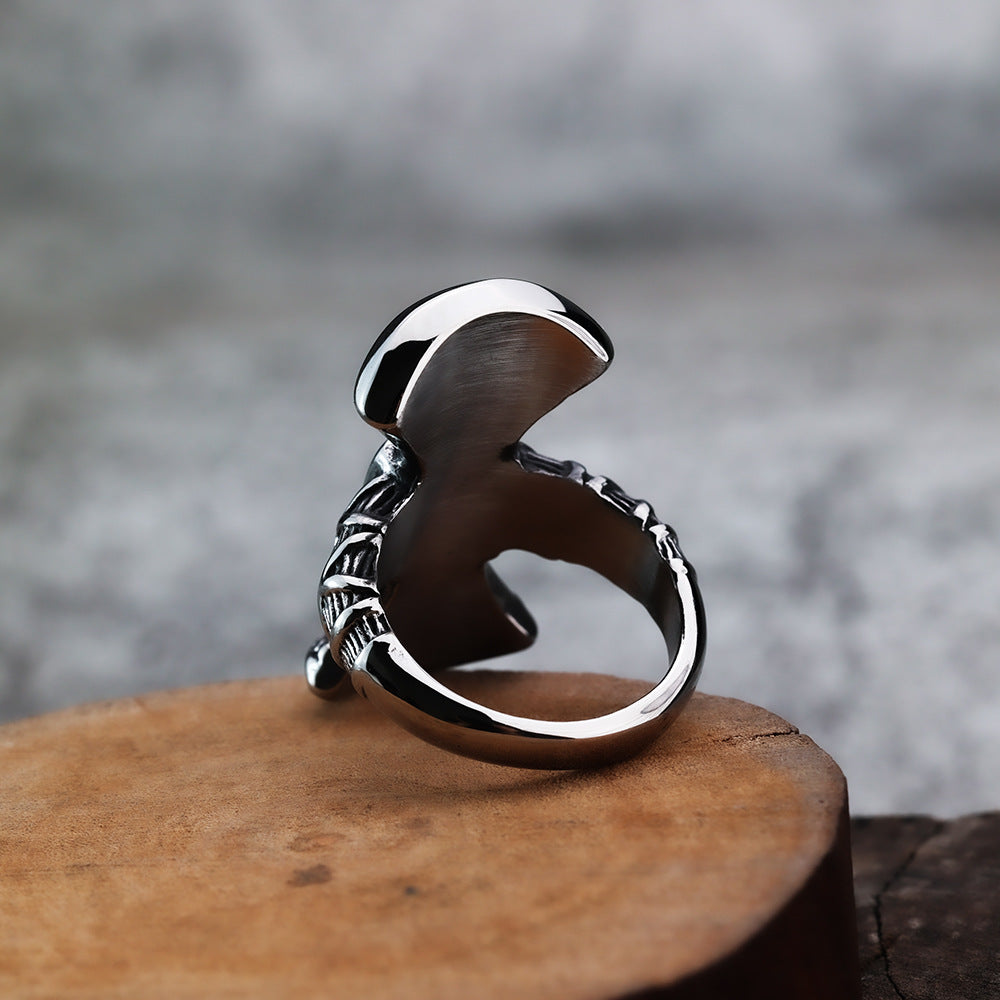 European And American Style Viking Rune Celtic Knot Ring